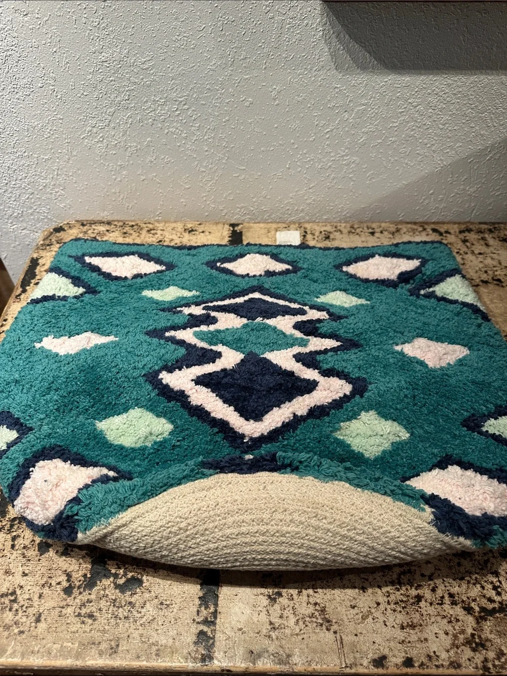 Anthropologie “Shuri” Tufted Basket